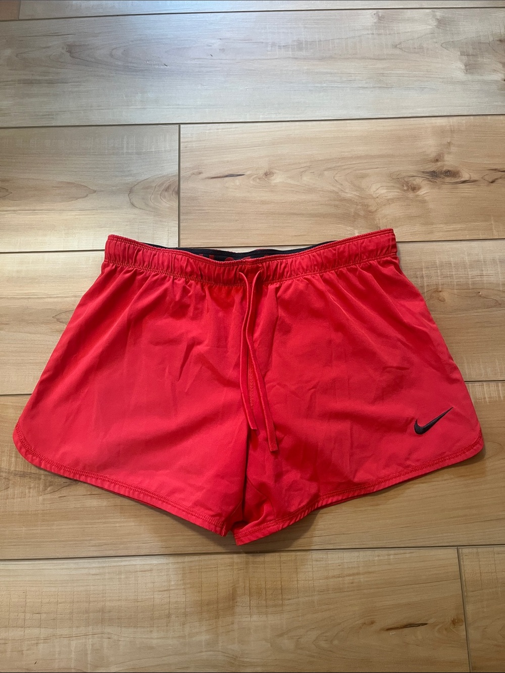 Nike Women’s Bright Red Athletic Running Shorts